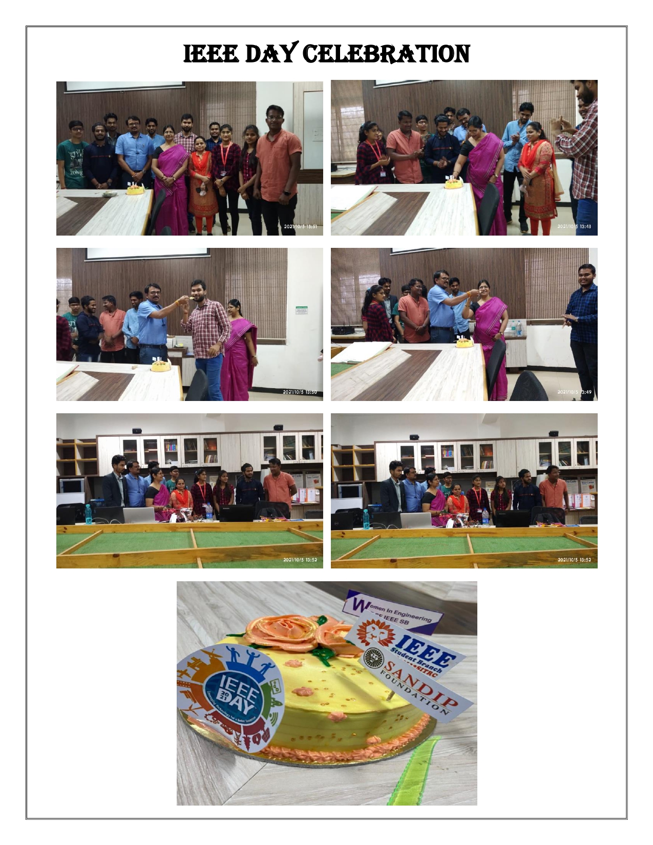 Celebration of IEEE Day